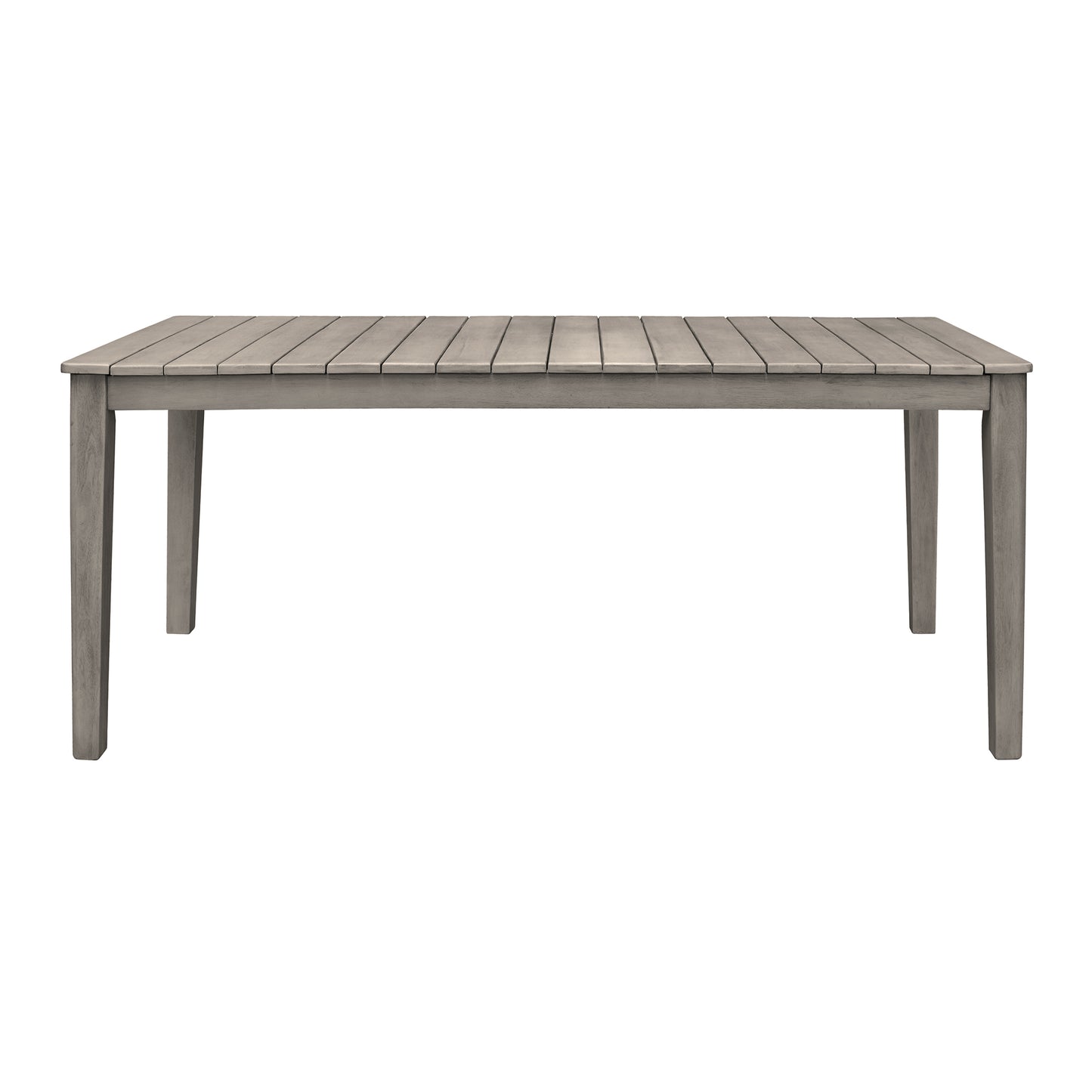 Haiti 7-Piece Patio Outdoor Dining Set in Grey Acacia Wood and Rope