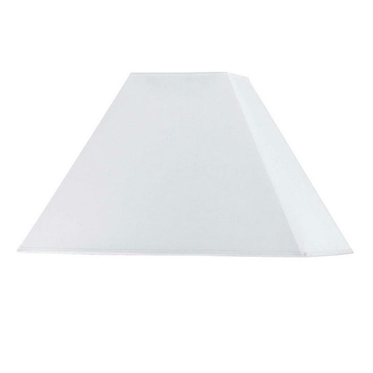 White Fabric Square - Lamp shades, SH-1136