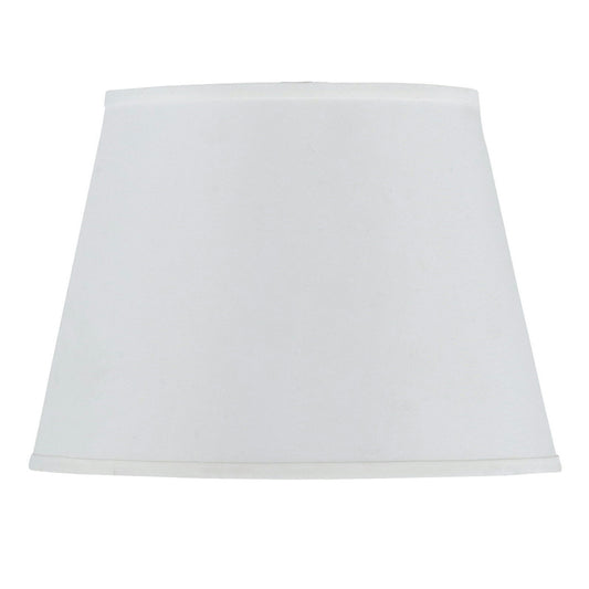 White Fabric Coolie - Lamp shades, SH-1247