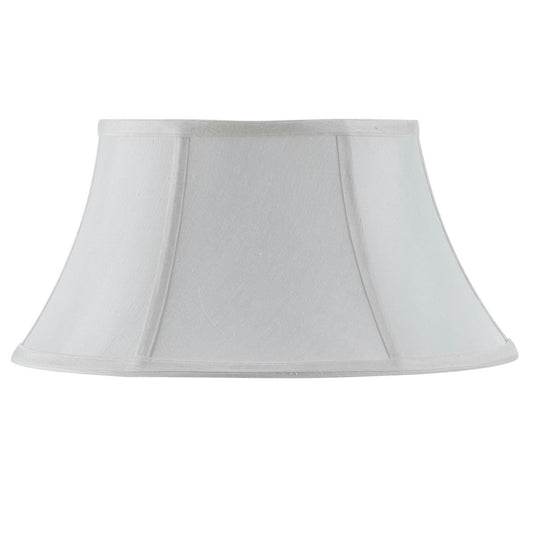 White Fabric Piped junior - Lamp shades