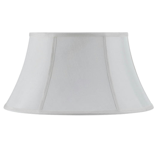 White Fabric Piped swing arm - Lamp shades, SH-8103/14-WH