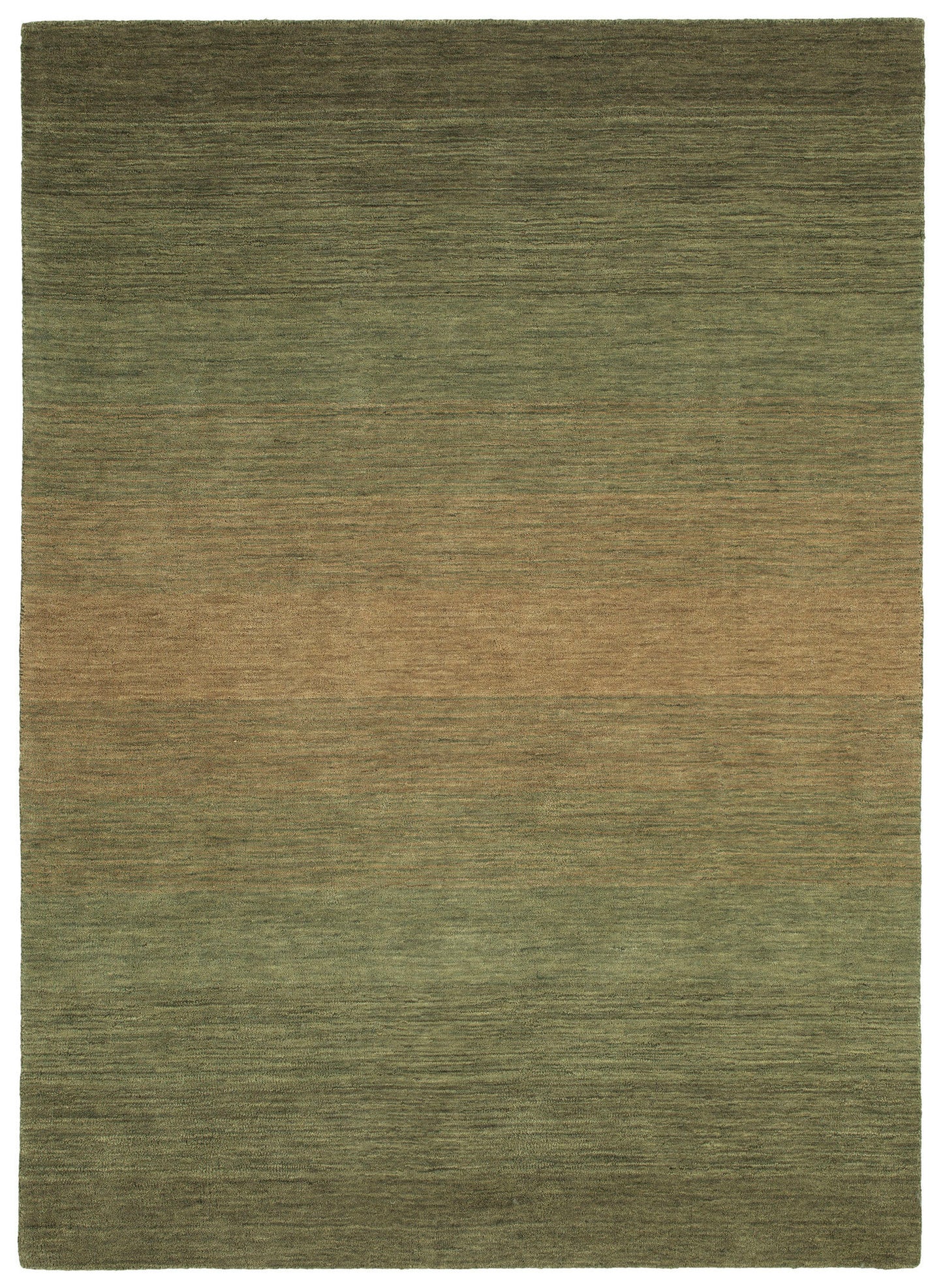 Kaleen Shades Collection Dark Green Area Rug 9'6" x 13'