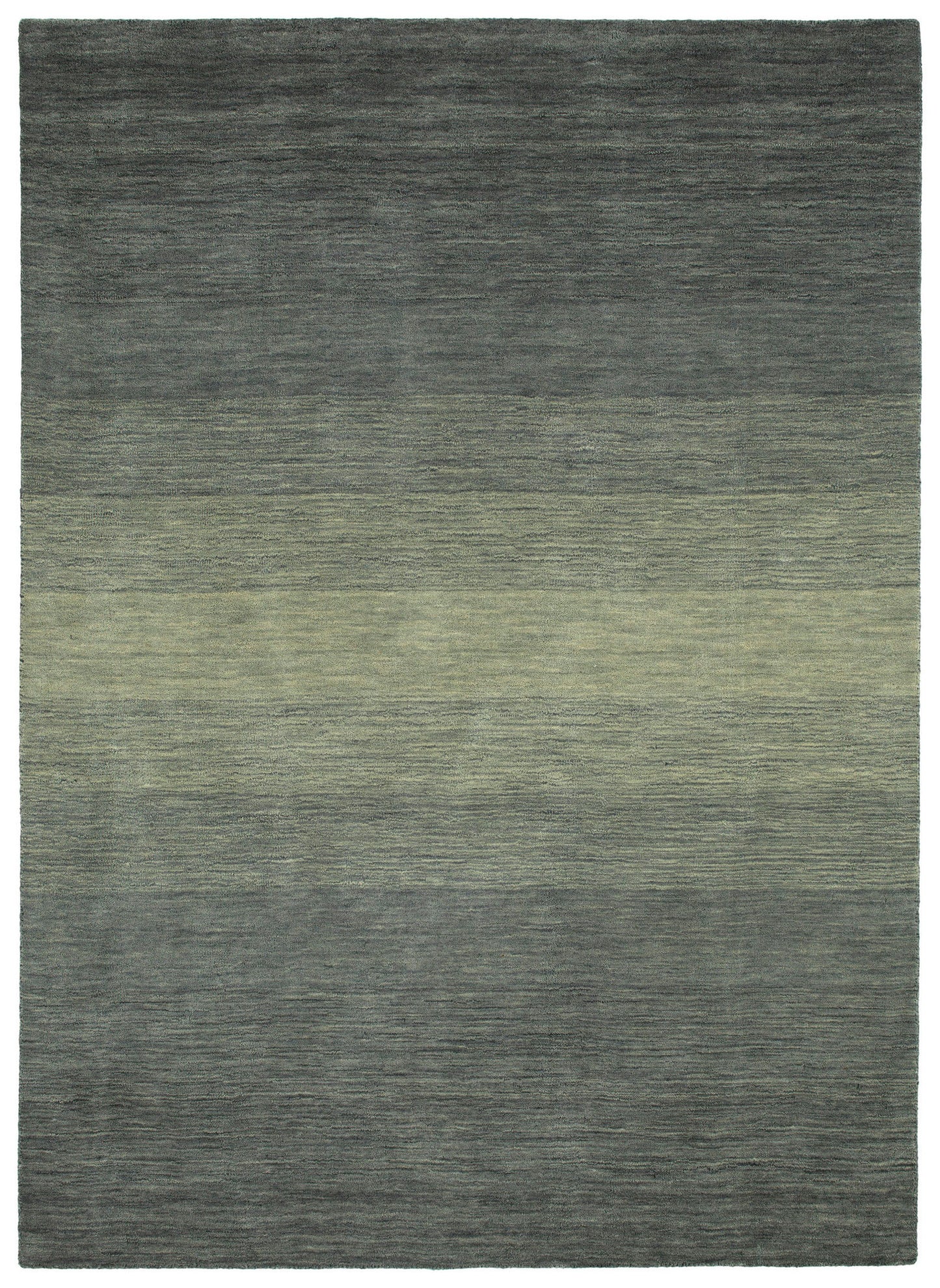 Kaleen Shades Collection Dark Grey Area Rug 5' x 7'6"