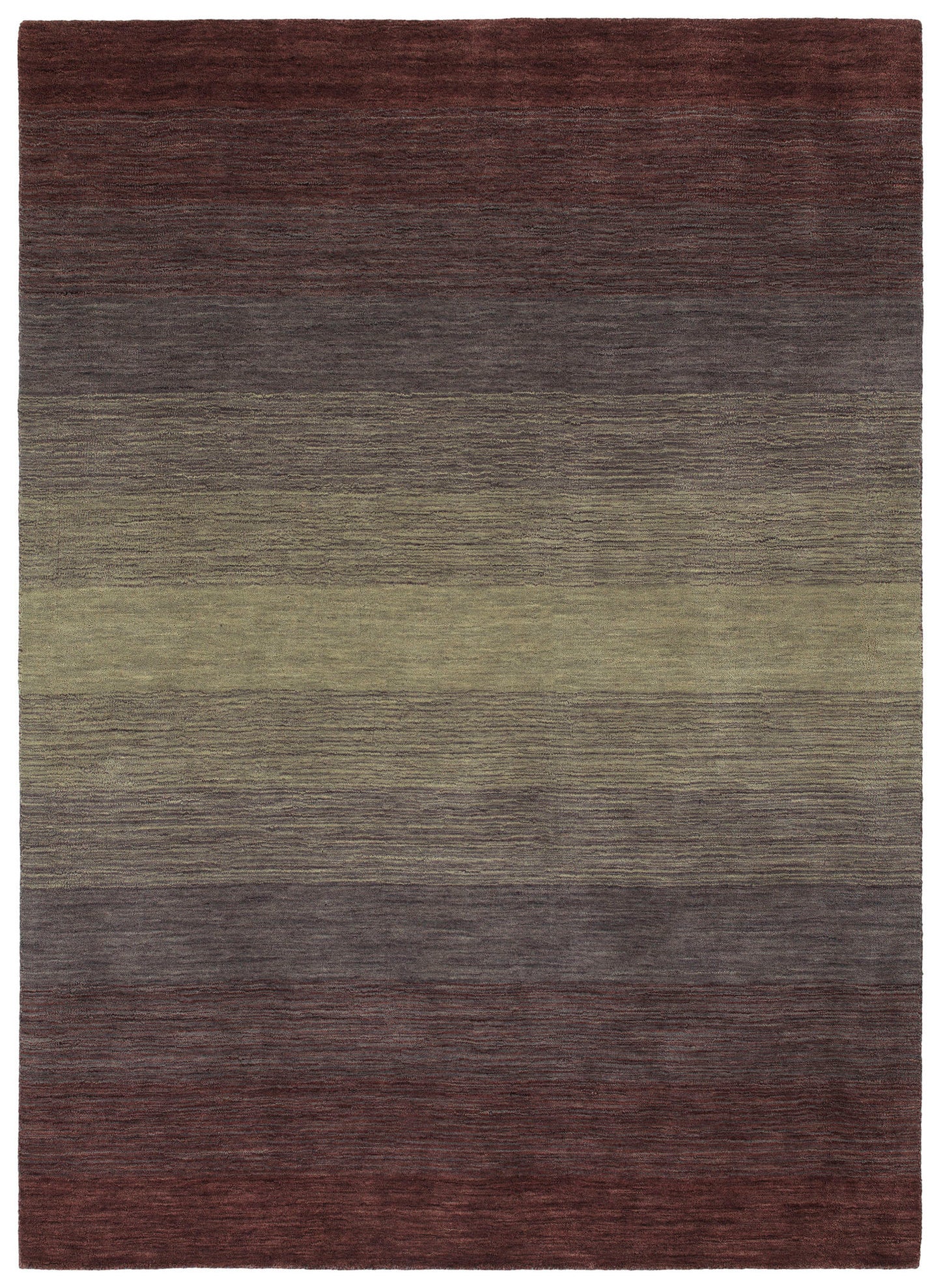 Kaleen Shades Collection Dark  Purple  Area Rug 8' x 10'
