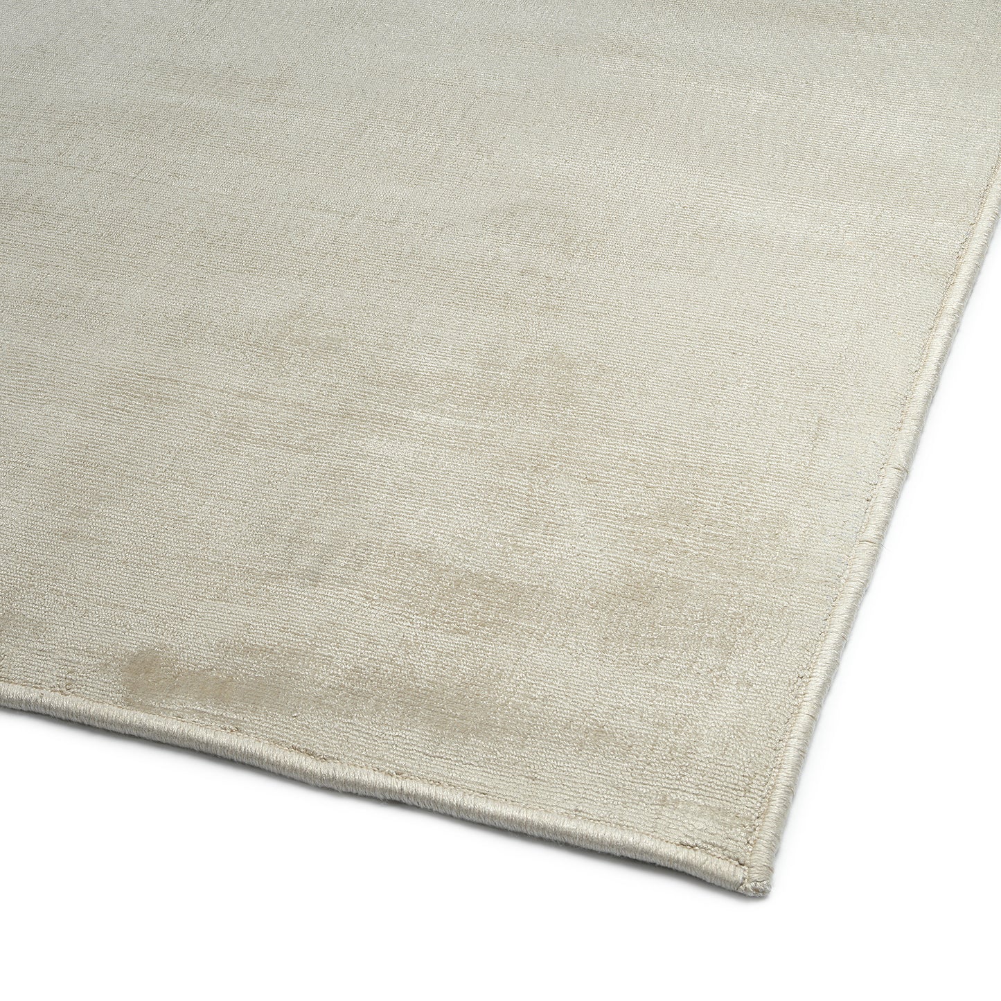 Kaleen Shiny Collection Light Beige  Throw Rug 2' x 3'
