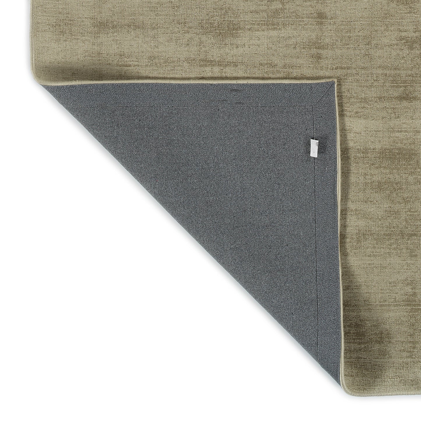Kaleen Shiny Collection Light Oatmeal  Throw Rug 2' x 3'