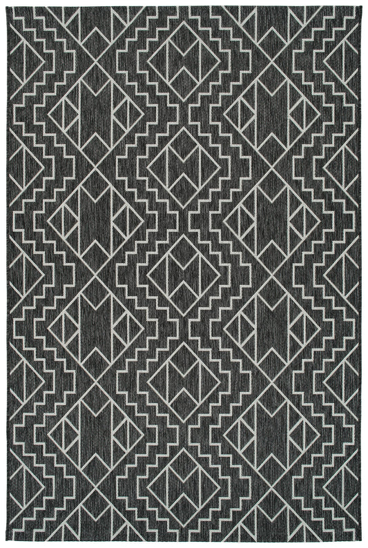 Kaleen Soleri Collection SLR03-38 Charcoal Area Rug 5'3" x 7'6"