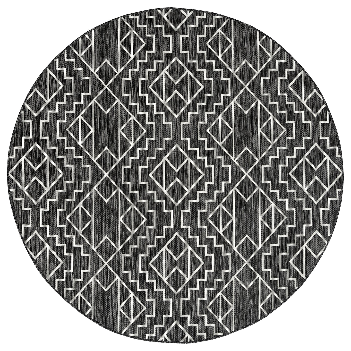 Kaleen Soleri Collection SLR03-38 Charcoal Area Rug 5'3" x 7'6"