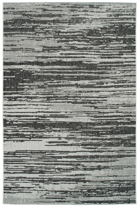 Kaleen Soleri Collection SLR05-38 Charcoal Area Rug 7'10" x 7'10"