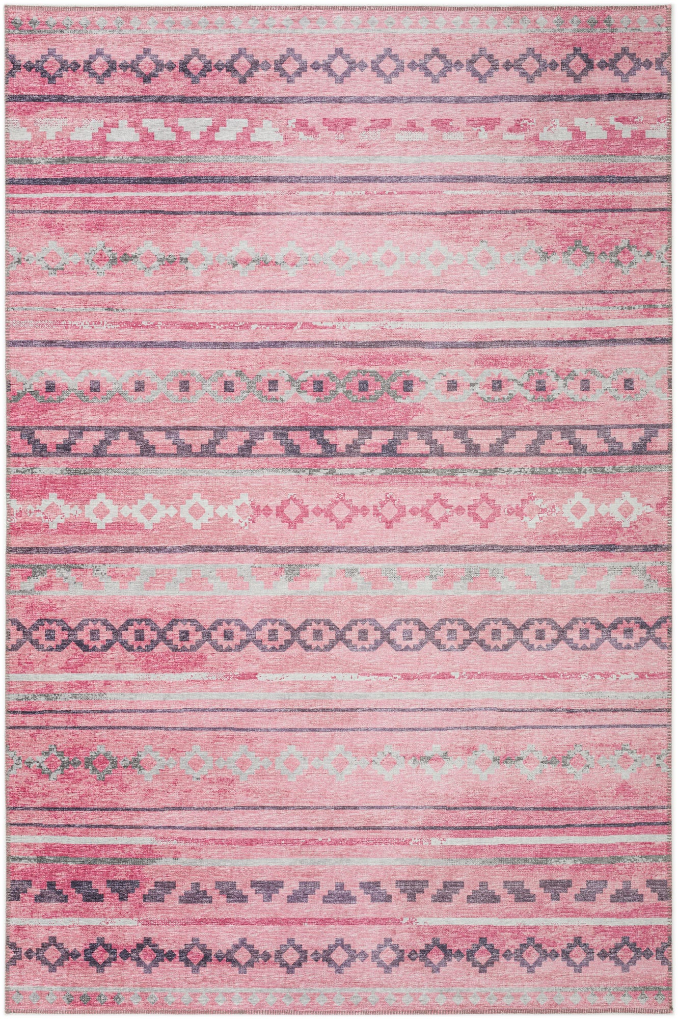 Indoor/Outdoor Sedona SN10 Blush Washable 9' x 12' Rug