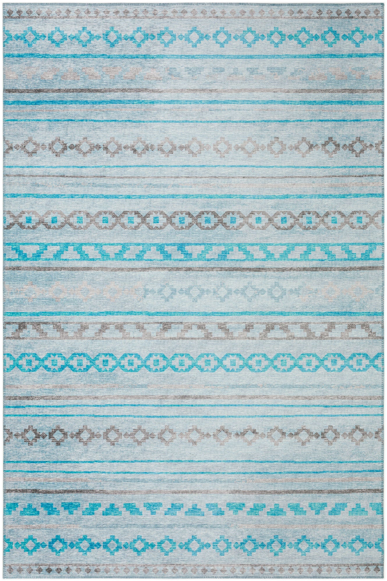 Indoor/Outdoor Sedona SN10 Skydust Washable 10' x 14' Rug