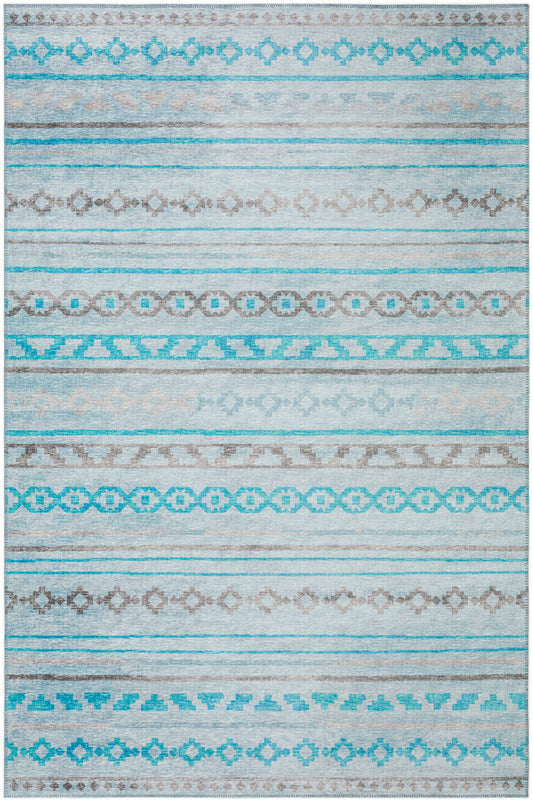 Indoor/Outdoor Sedona SN10 Skydust Washable 10' x 14' Rug