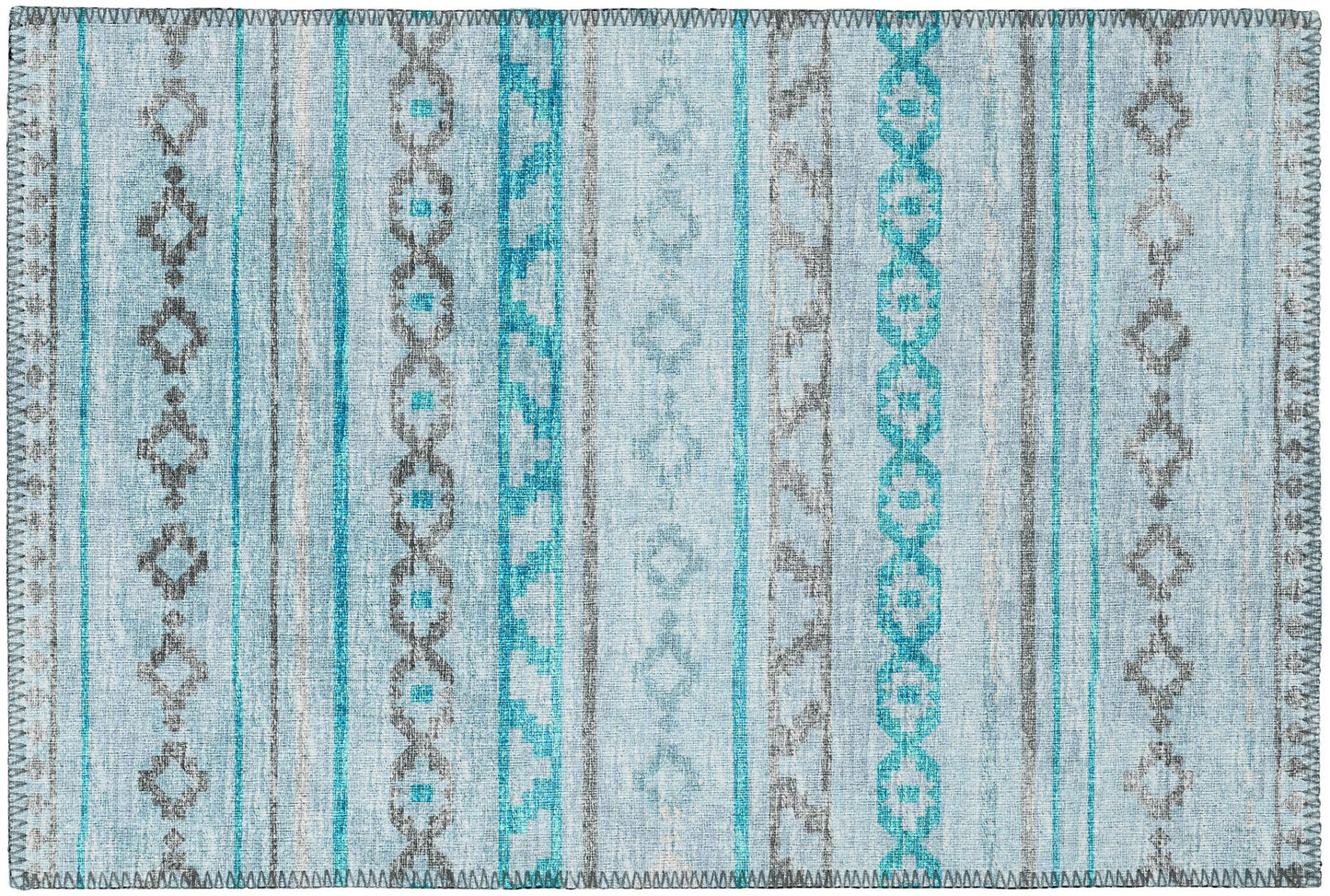 Indoor/Outdoor Sedona SN10 Skydust Washable 1'8" x 2'6" Rug
