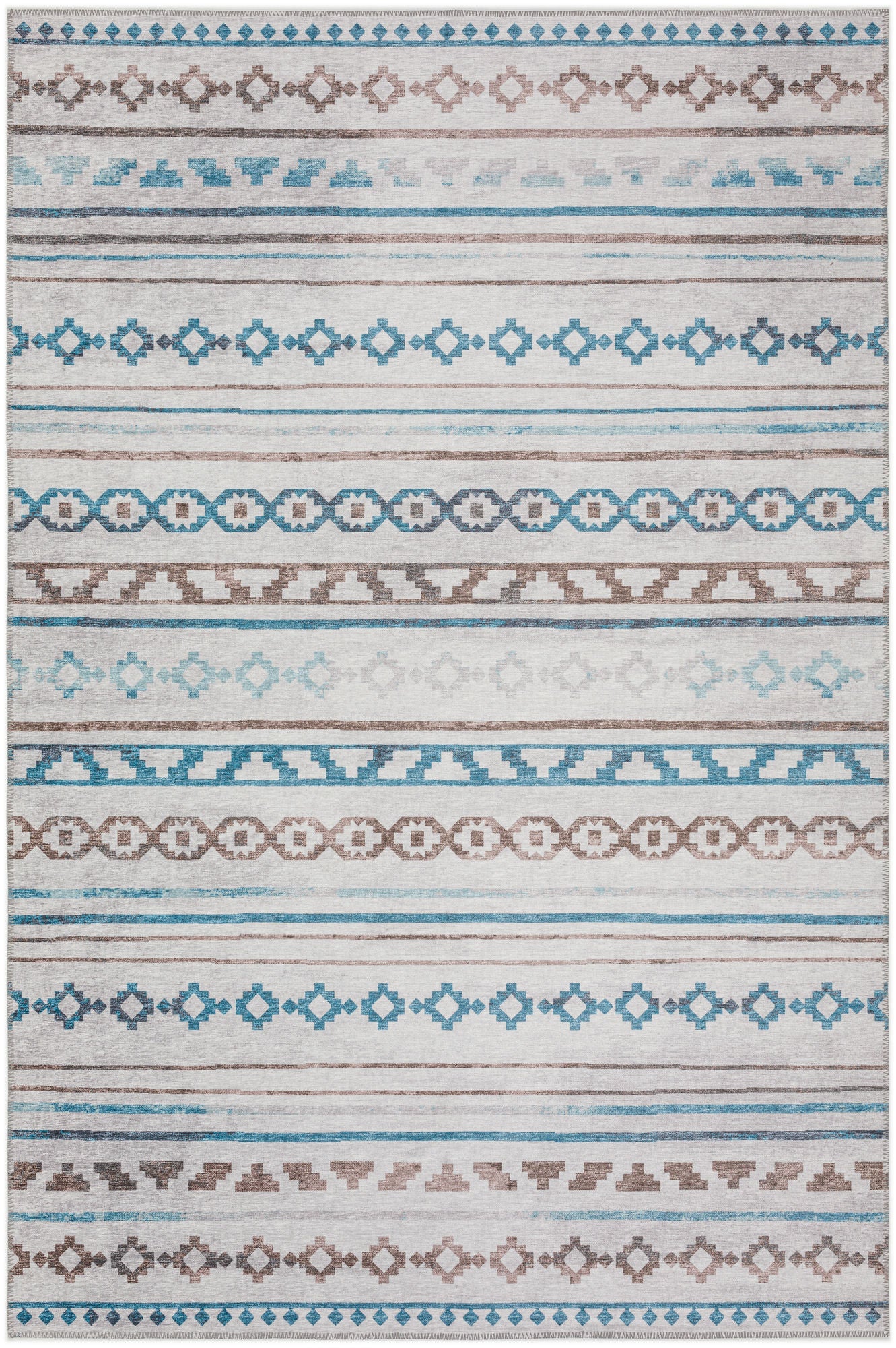 Indoor/Outdoor Sedona SN10 Tin Washable 8' x 10' Rug