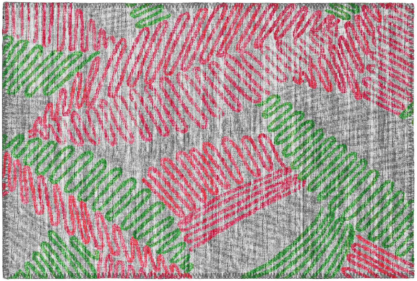 Indoor/Outdoor Sedona SN11 Fruity Washable 1'8" x 2'6" Rug