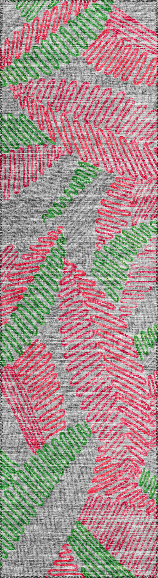 Indoor/Outdoor Sedona SN11 Fruity Washable 2'3" x 10' Runner Rug