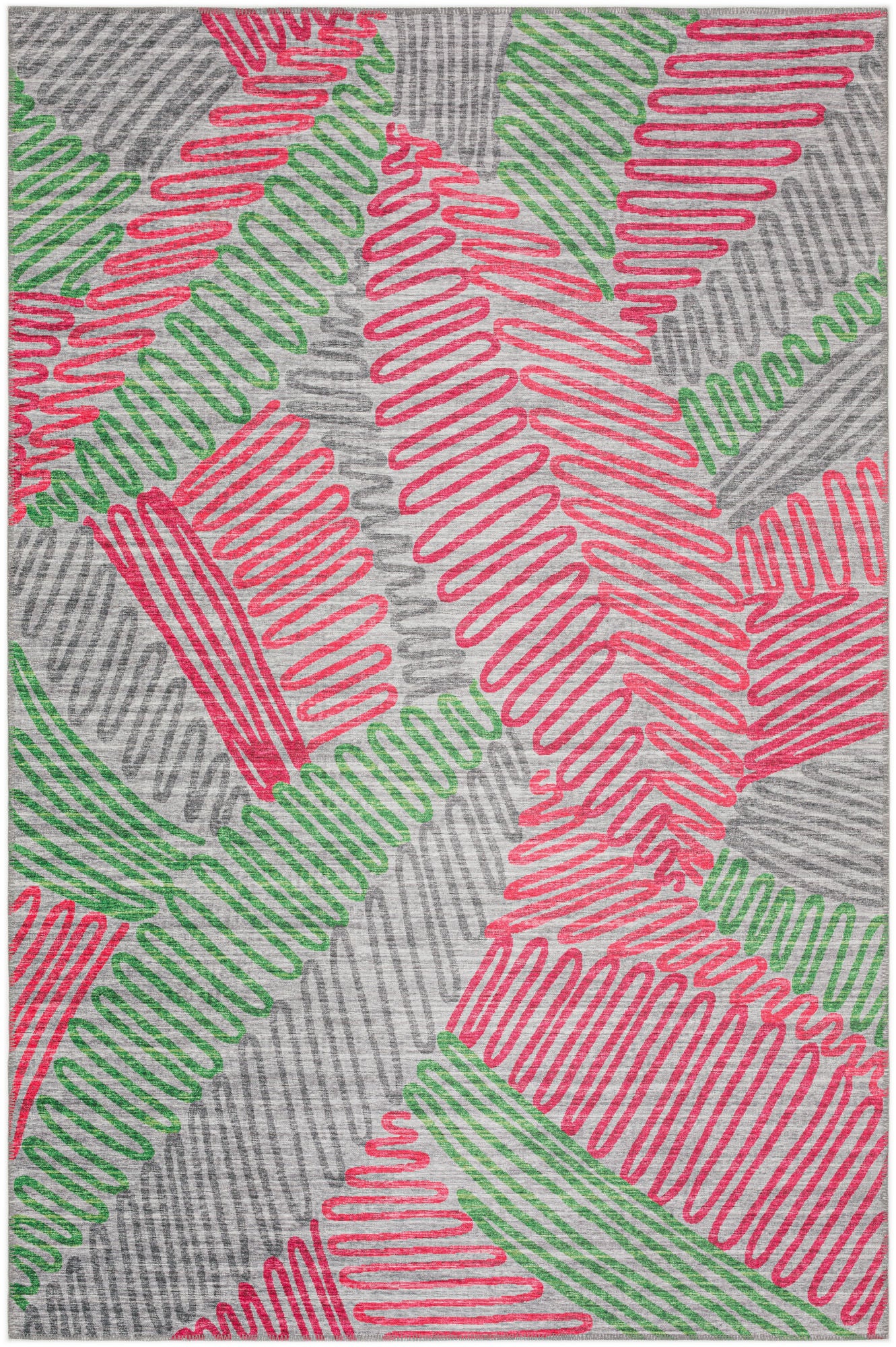 Indoor/Outdoor Sedona SN11 Fruity Washable 3' x 5' Rug