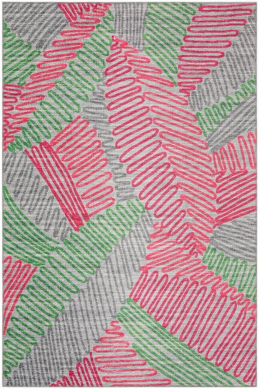 Indoor/Outdoor Sedona SN11 Fruity Washable 3' x 5' Rug