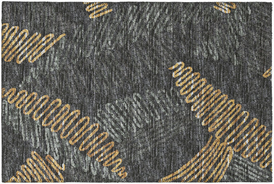 Indoor/Outdoor Sedona SN11 Shadow Washable 1'8" x 2'6" Rug