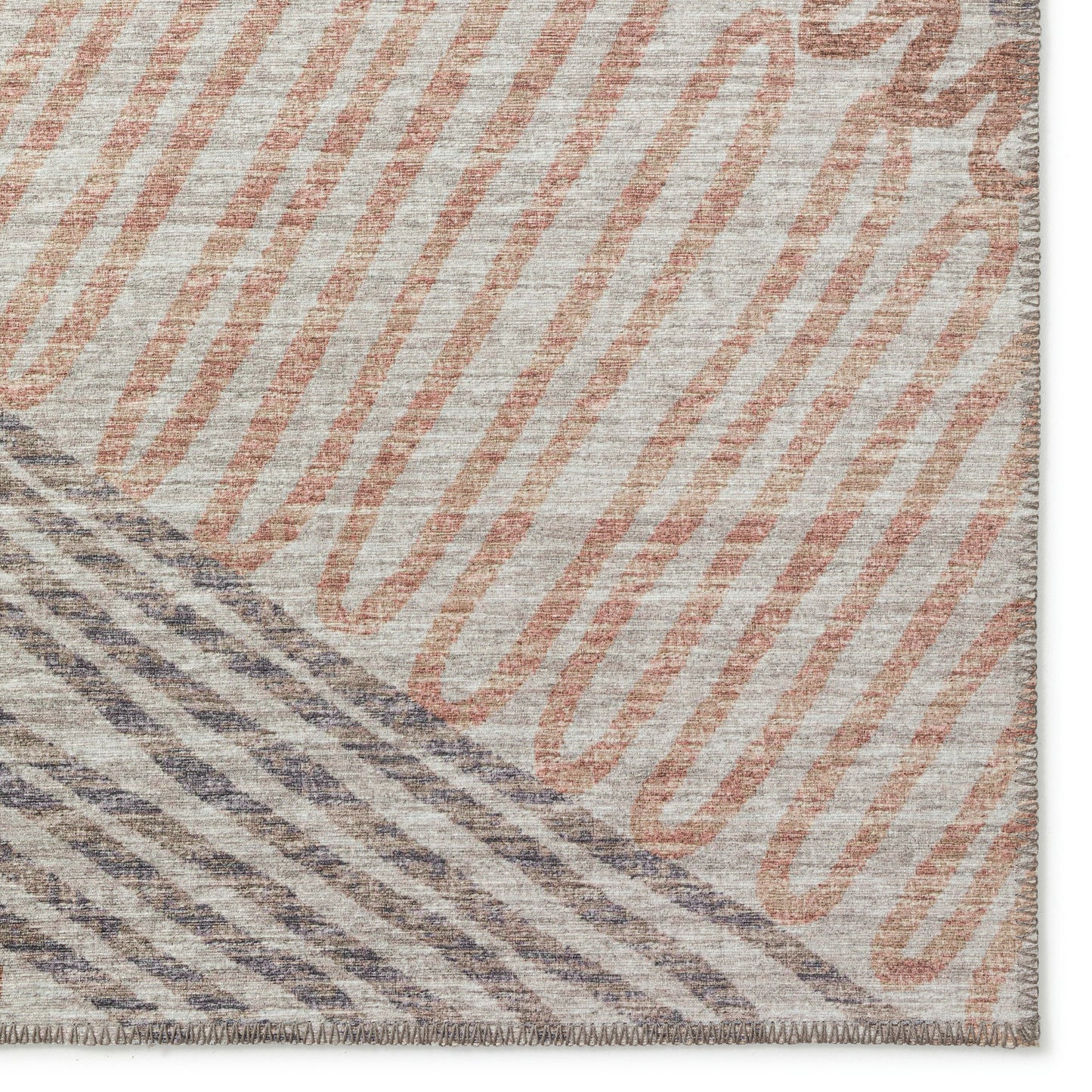 Indoor/Outdoor Sedona SN11 Walnut Washable 2'3" x 12' Runner Rug
