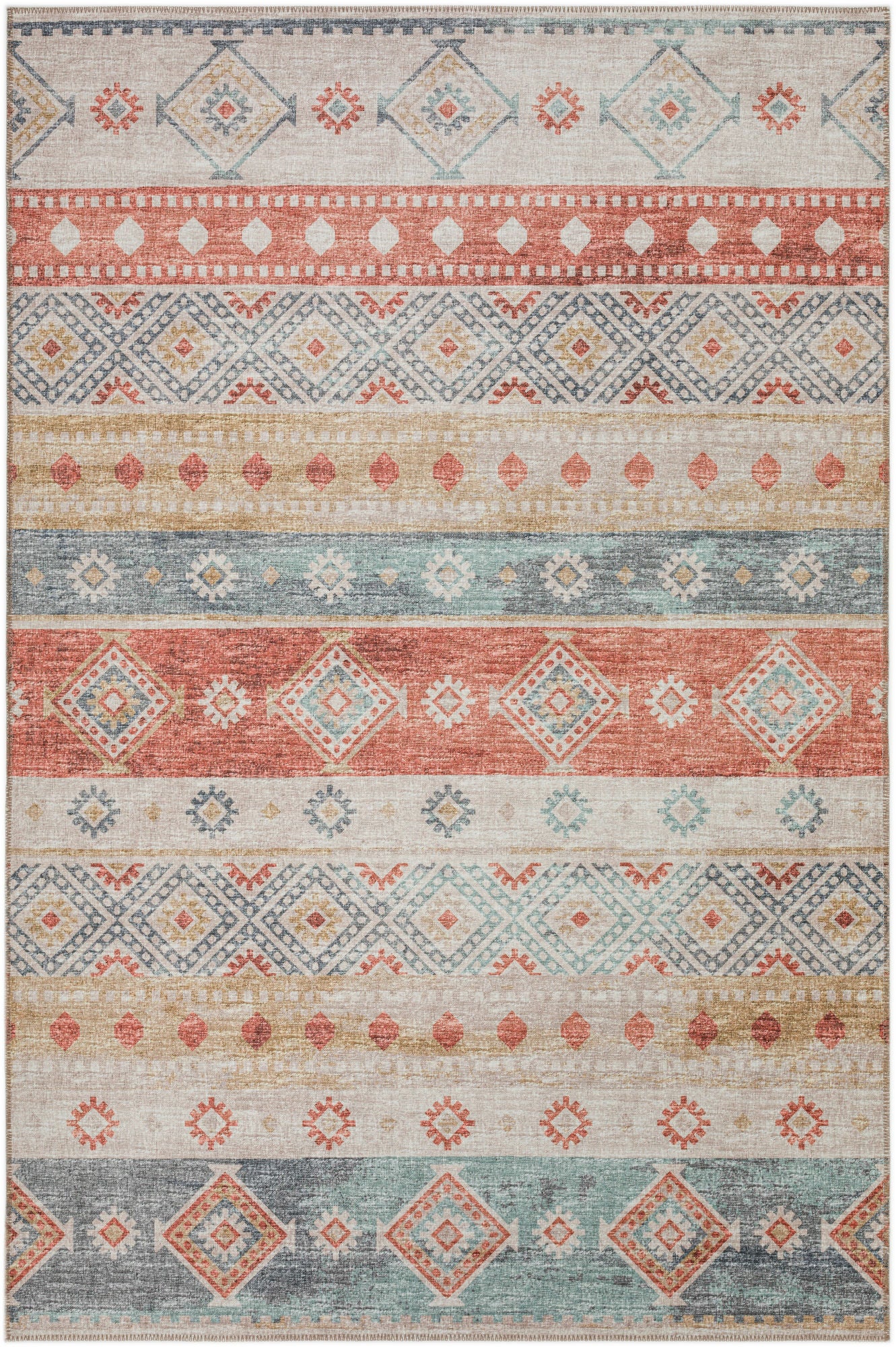 Indoor/Outdoor Sedona SN12 Canyon Washable 10' x 14' Rug