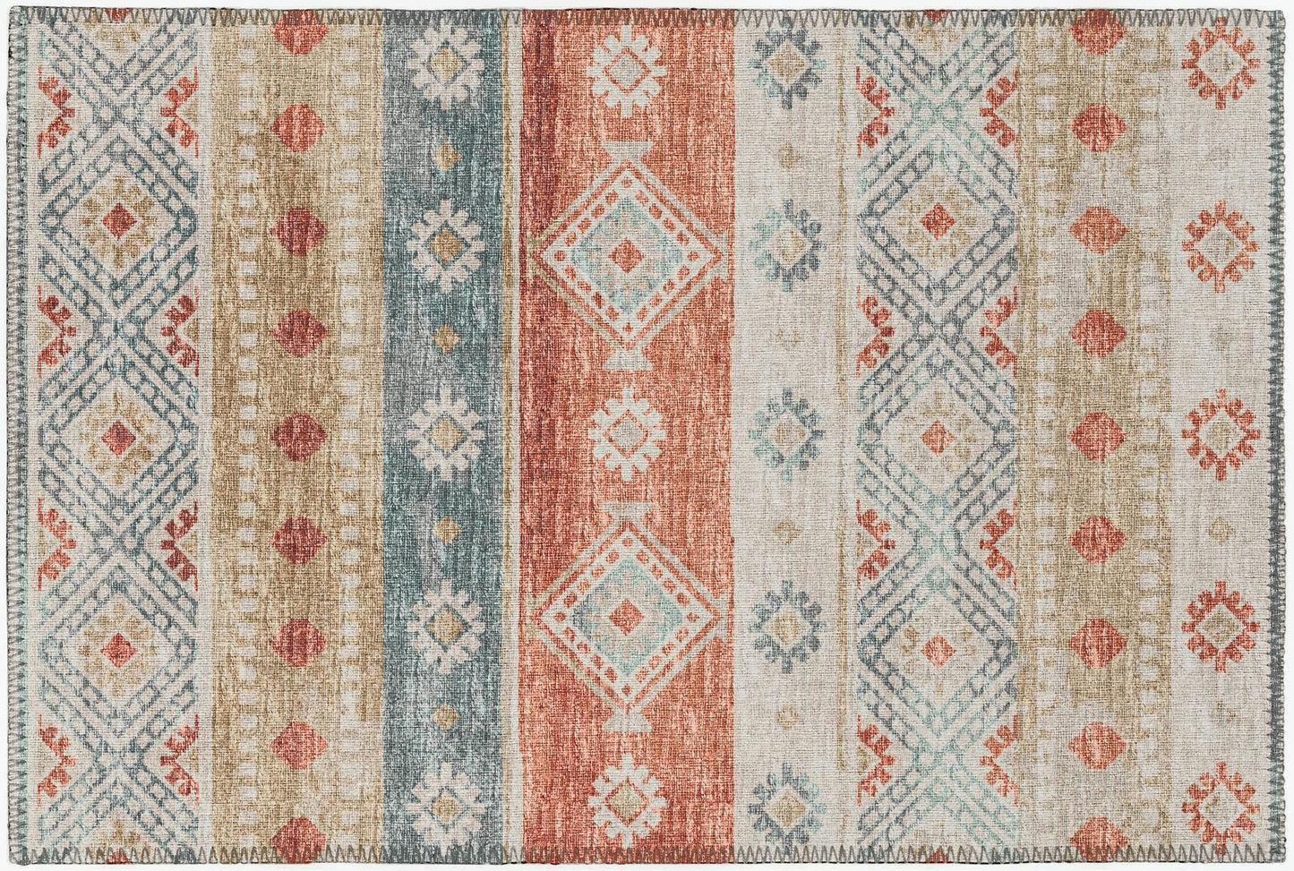 Indoor/Outdoor Sedona SN12 Canyon Washable 1'8" x 2'6" Rug