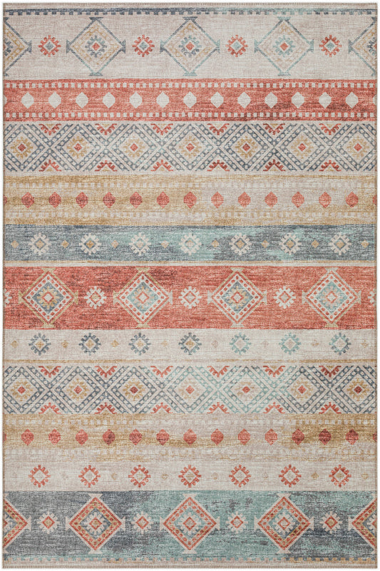 Indoor/Outdoor Sedona SN12 Canyon Washable 8' x 10' Rug