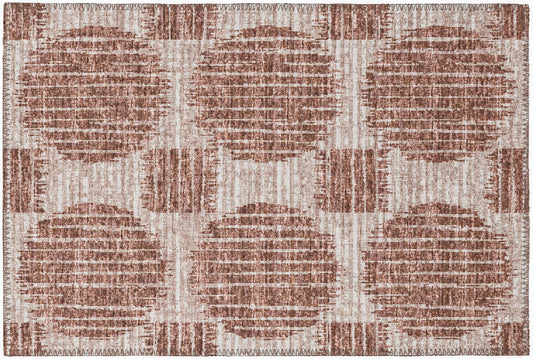 Indoor/Outdoor Sedona SN13 Driftwood Washable 1'8" x 2'6" Rug