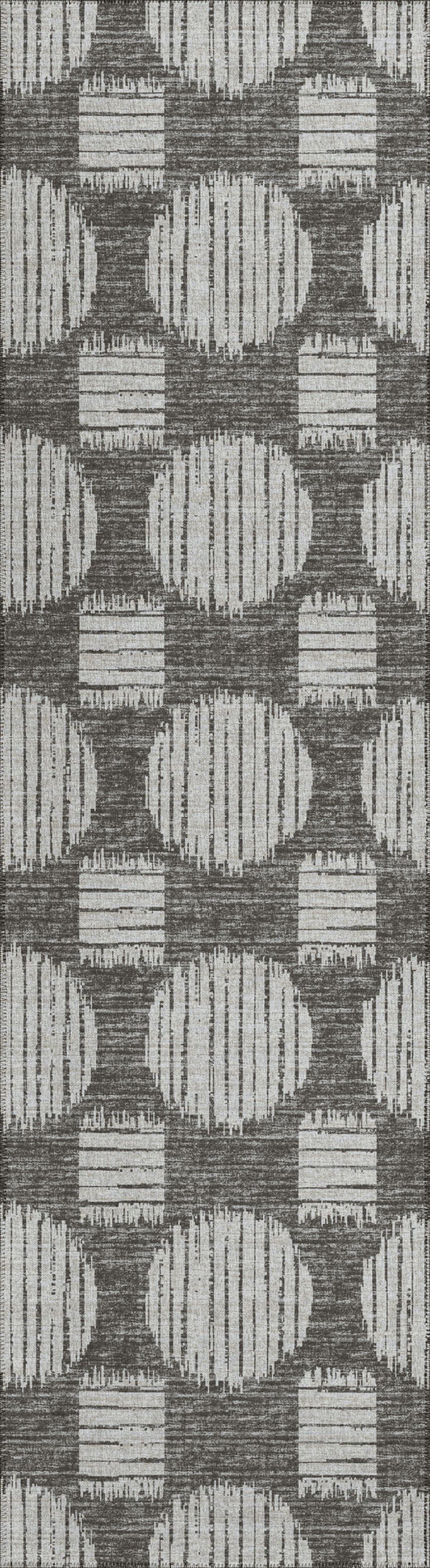 Indoor/Outdoor Sedona SN13 Midnight Washable 2'3" x 7'6" Runner Rug