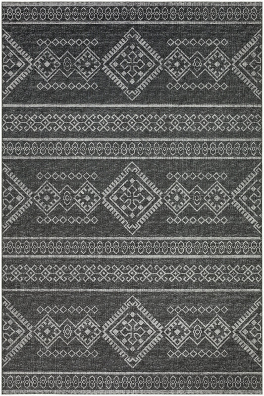 Indoor/Outdoor Sedona SN14 Midnight Washable 10' x 14' Rug