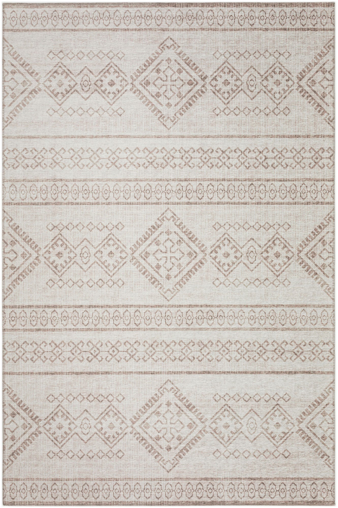 Indoor/Outdoor Sedona SN14 Putty Washable 10' x 14' Rug