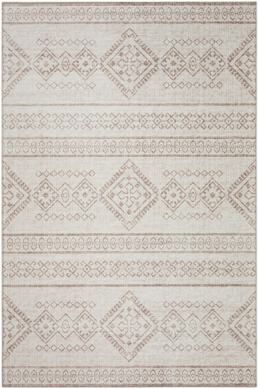 Indoor/Outdoor Sedona SN14 Putty Washable 10' x 14' Rug
