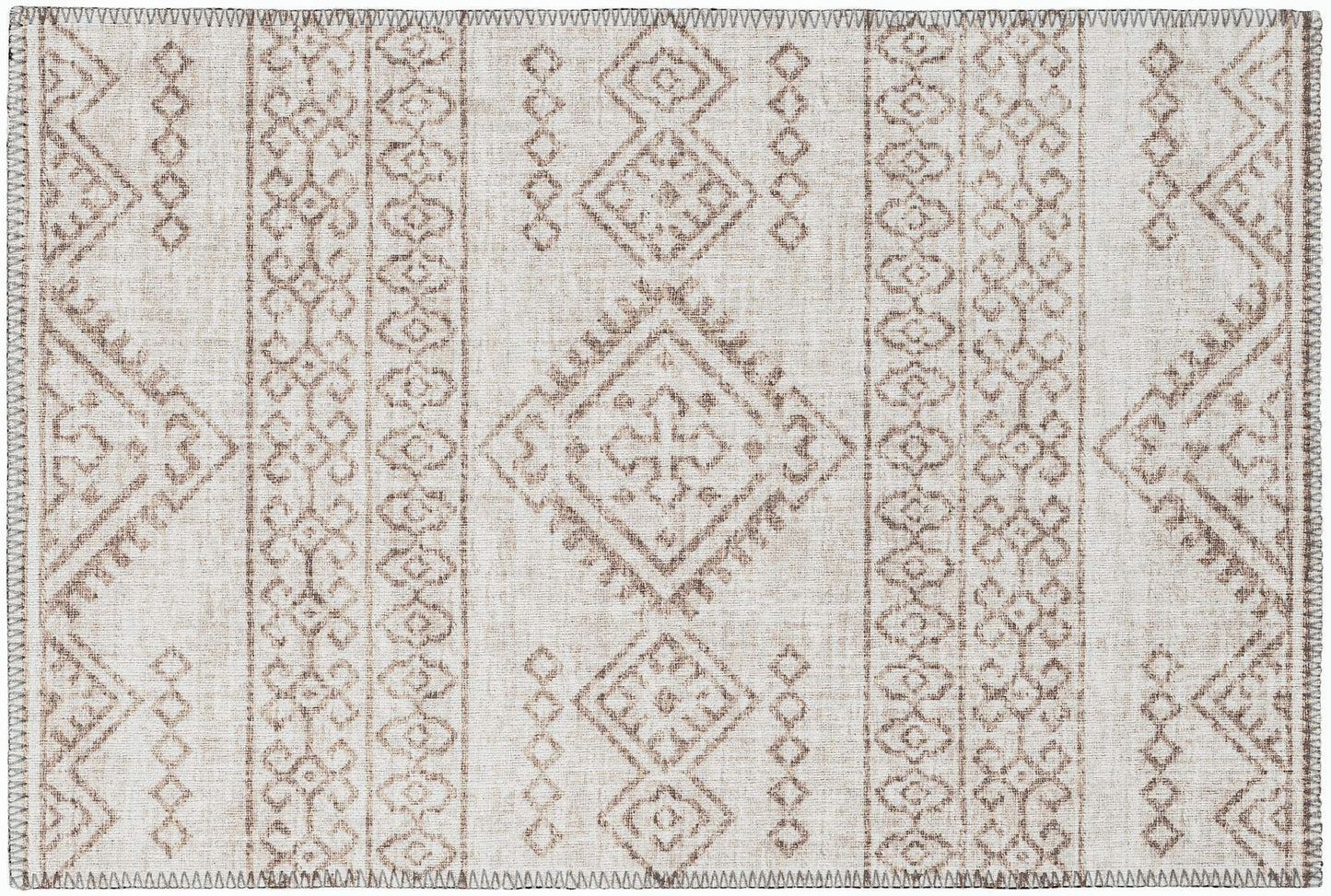 Indoor/Outdoor Sedona SN14 Putty Washable 1'8" x 2'6" Rug