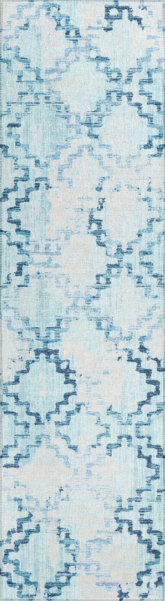 Indoor/Outdoor Sedona SN15 Skydust Washable 2'3" x 12' Runner Rug