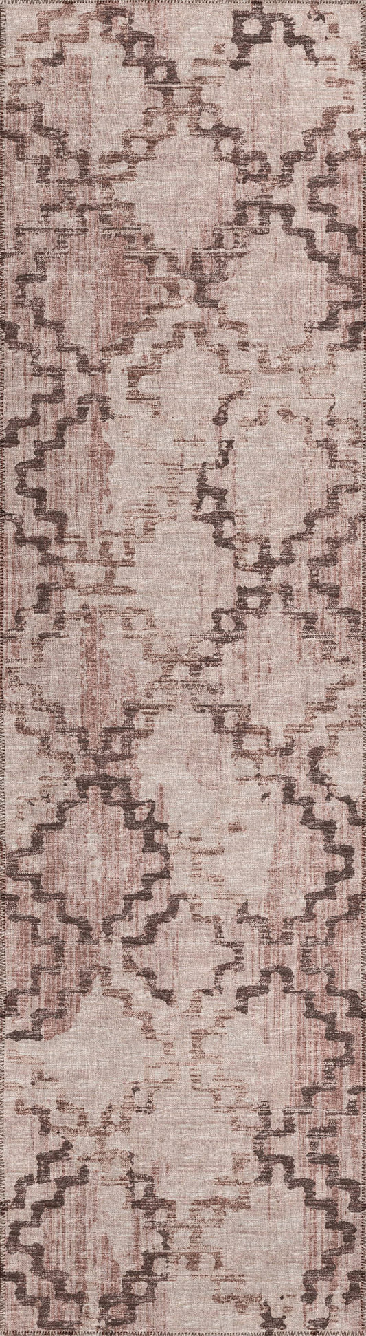 Indoor/Outdoor Sedona SN15 Walnut Washable 2'3" x 10' Runner Rug