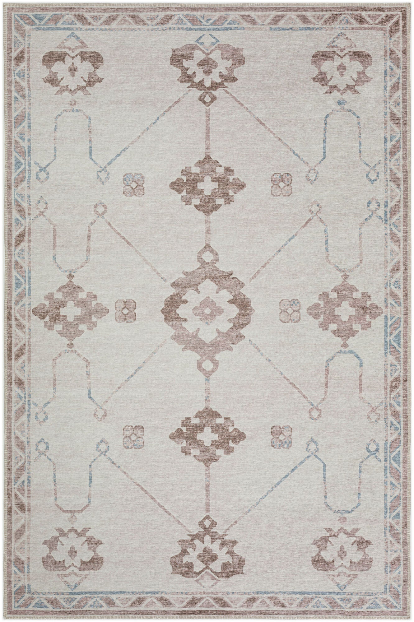 Indoor/Outdoor Sedona SN16 Parchment Washable 8' x 10' Rug