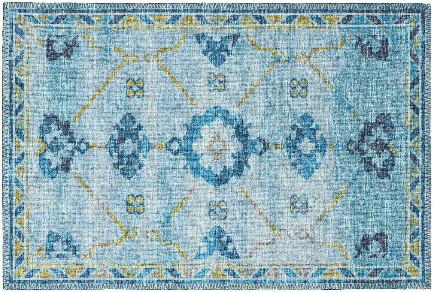 Indoor/Outdoor Sedona SN16 Riverview Washable 1'8" x 2'6" Rug