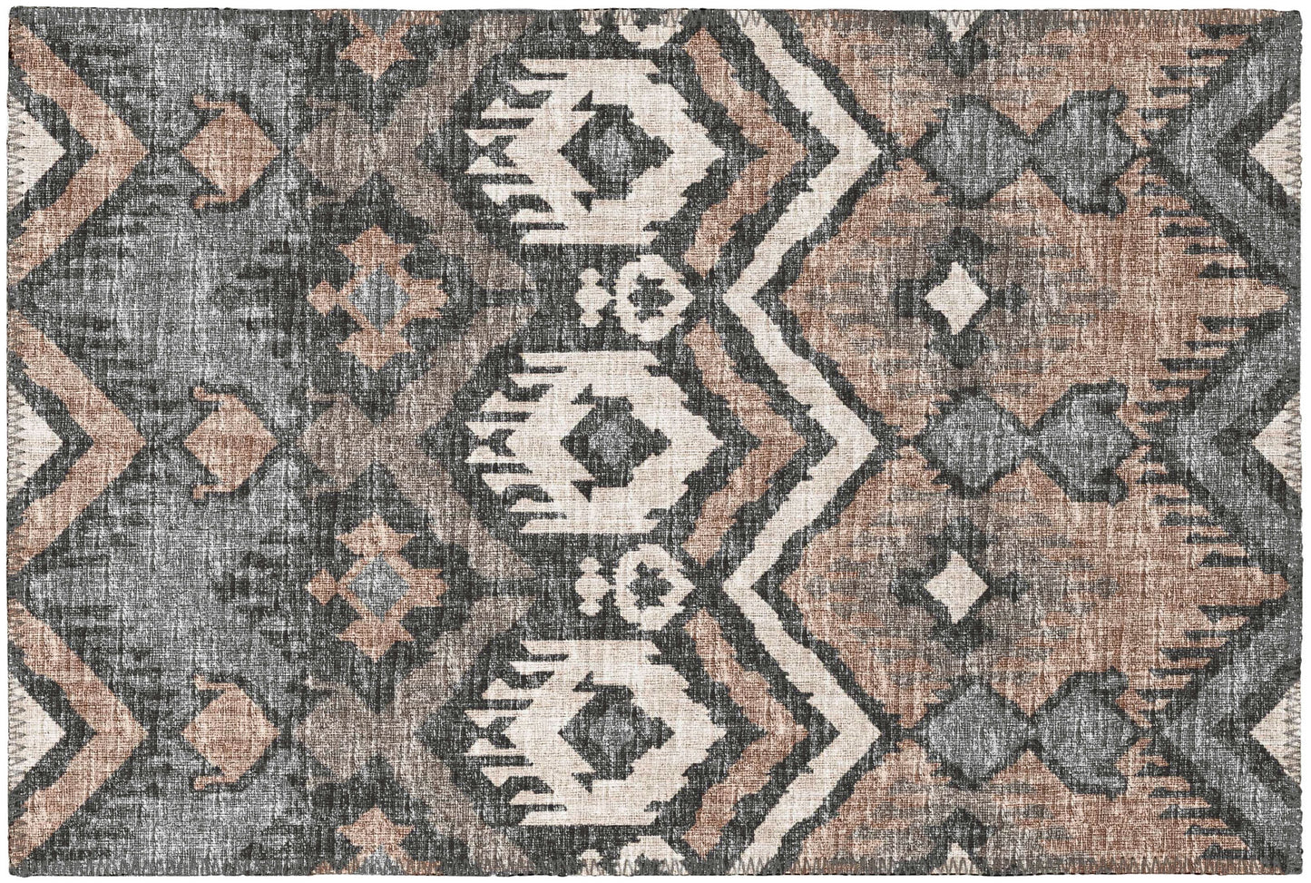 Indoor/Outdoor Sedona SN2 Bison Washable 1'8" x 2'6" Rug