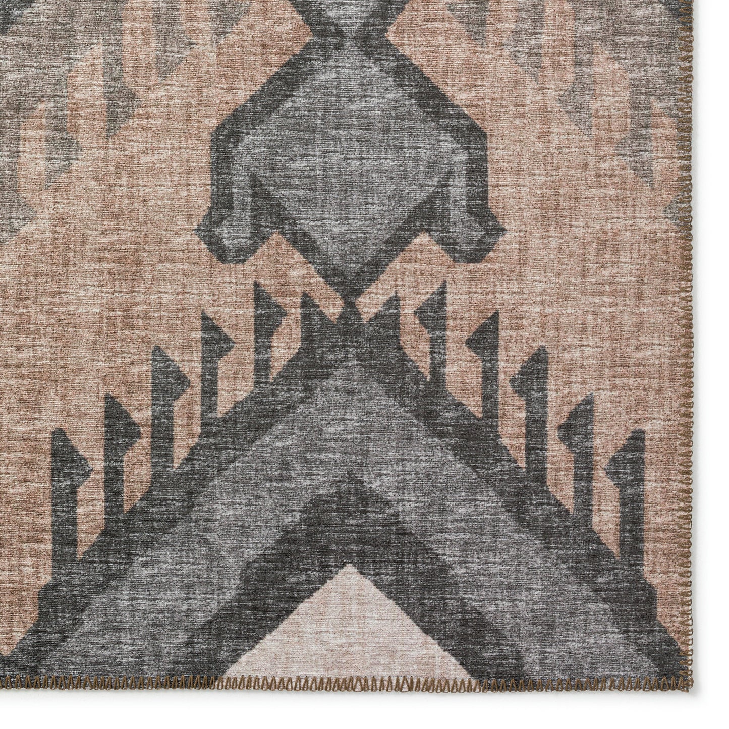 Indoor/Outdoor Sedona SN2 Bison Washable 2'3" x 7'6" Runner Rug