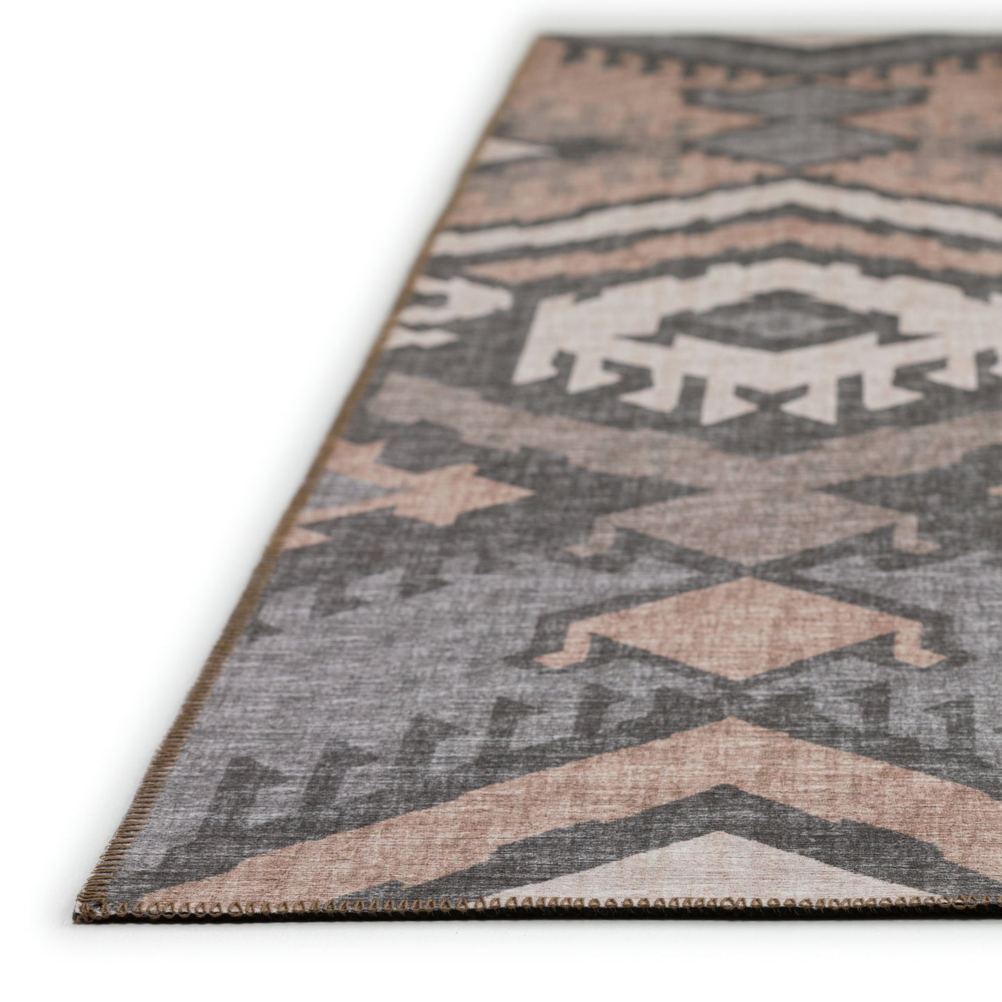 Indoor/Outdoor Sedona SN2 Bison Washable 2'3" x 7'6" Runner Rug