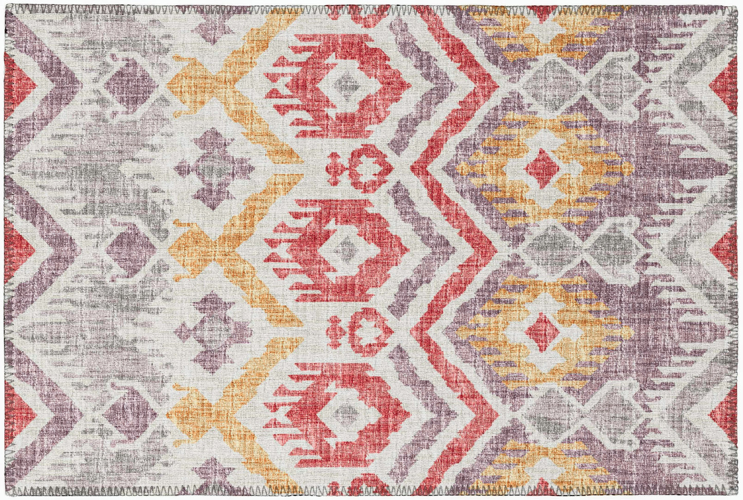 Indoor/Outdoor Sedona SN2 Passion Washable 1'8" x 2'6" Rug
