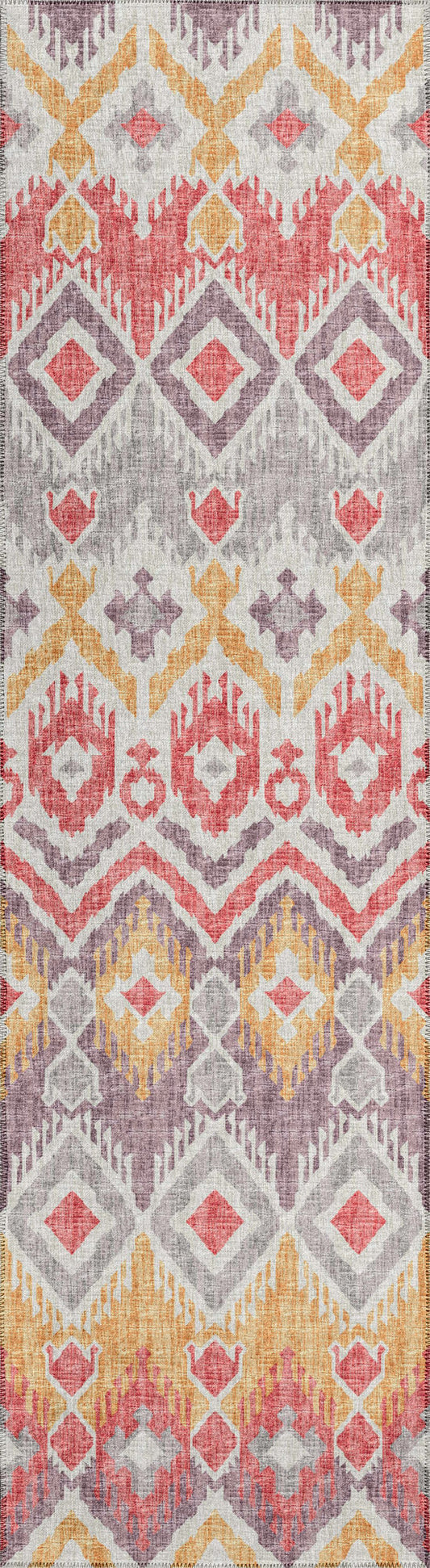 Indoor/Outdoor Sedona SN2 Passion Washable 2'3" x 7'6" Runner Rug