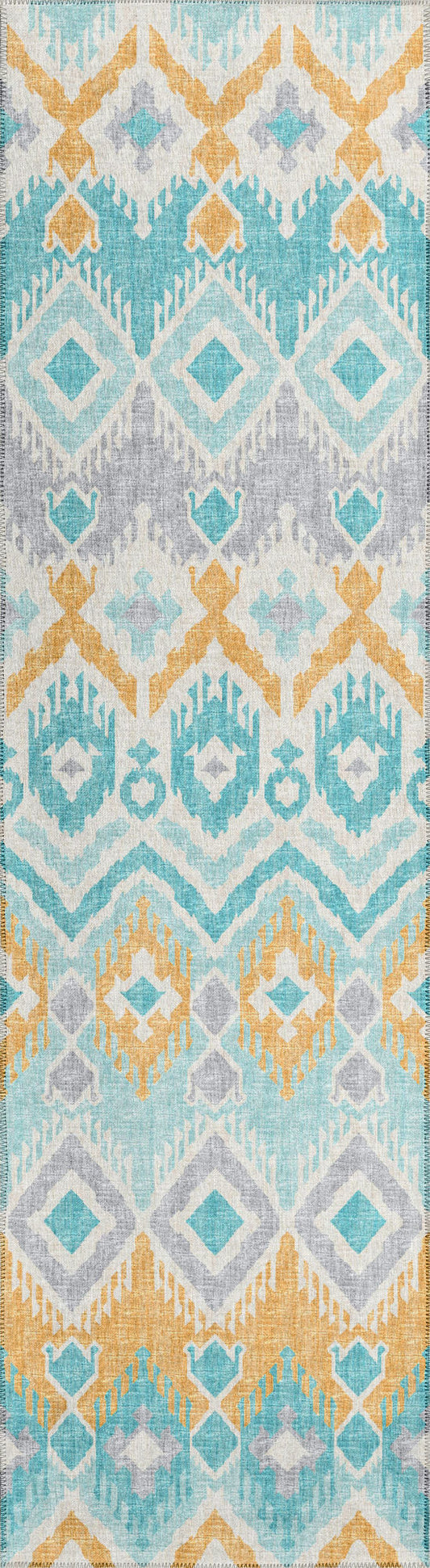 Indoor/Outdoor Sedona SN2 Spa Washable 2'3" x 10' Runner Rug