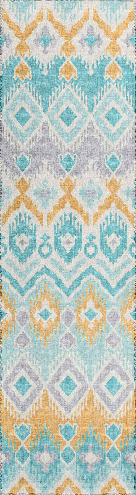 Indoor/Outdoor Sedona SN2 Spa Washable 2'3" x 12' Runner Rug