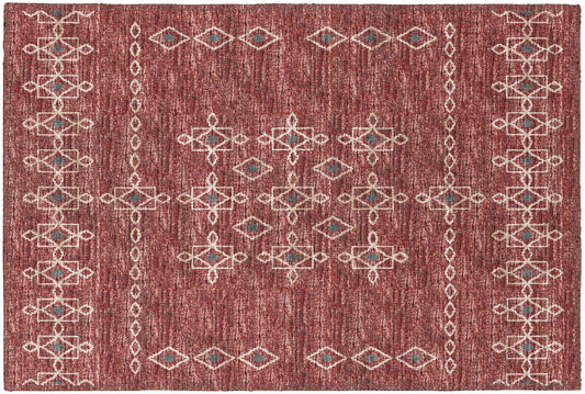 Indoor/Outdoor Sedona SN3 Paprika Washable 1'8" x 2'6" Rug
