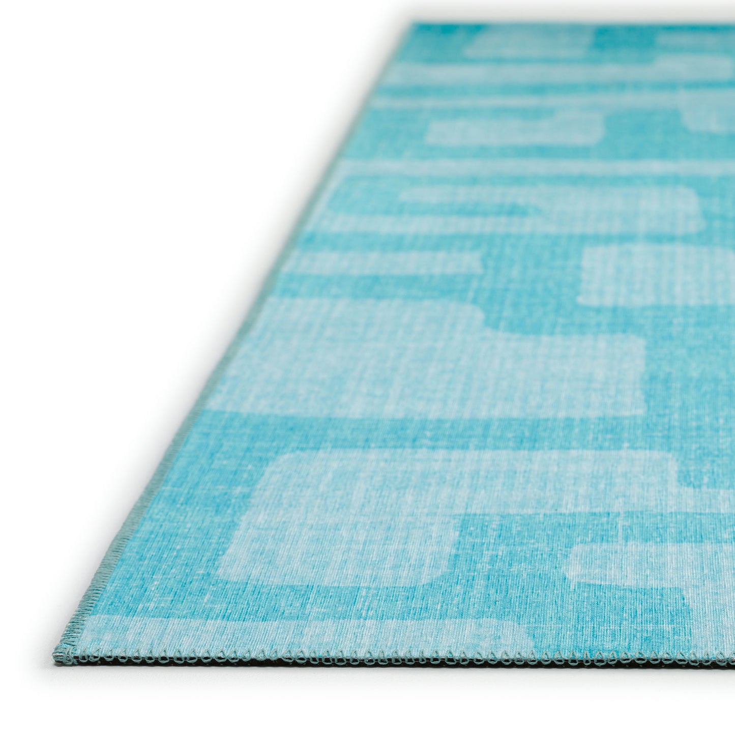 Indoor/Outdoor Sedona SN4 Robins Egg Washable 2'3" x 7'6" Runner Rug