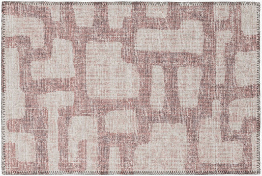 Indoor/Outdoor Sedona SN4 Taupe Washable 1'8" x 2'6" Rug