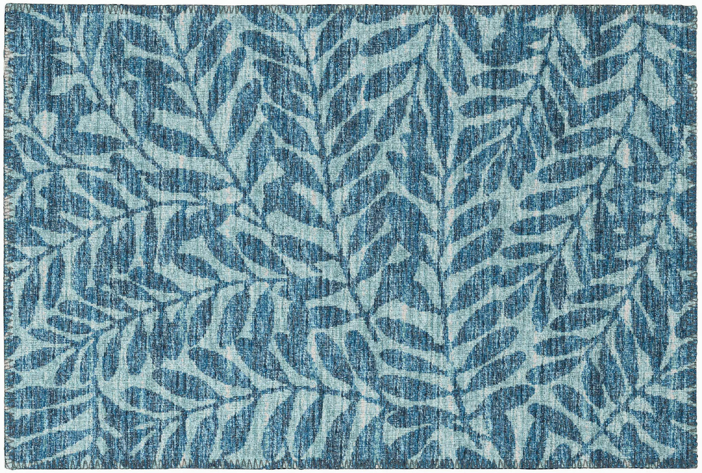 Indoor/Outdoor Sedona SN5 Denim Washable 1'8" x 2'6" Rug