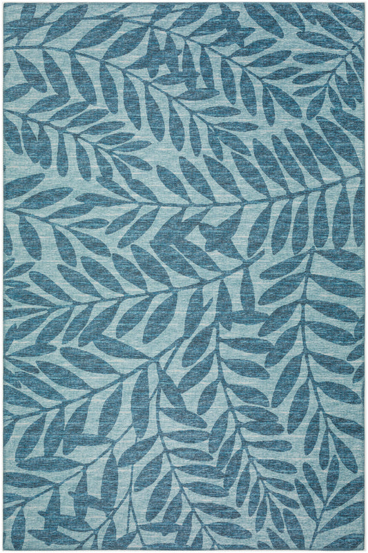 Indoor/Outdoor Sedona SN5 Denim Washable 3' x 5' Rug