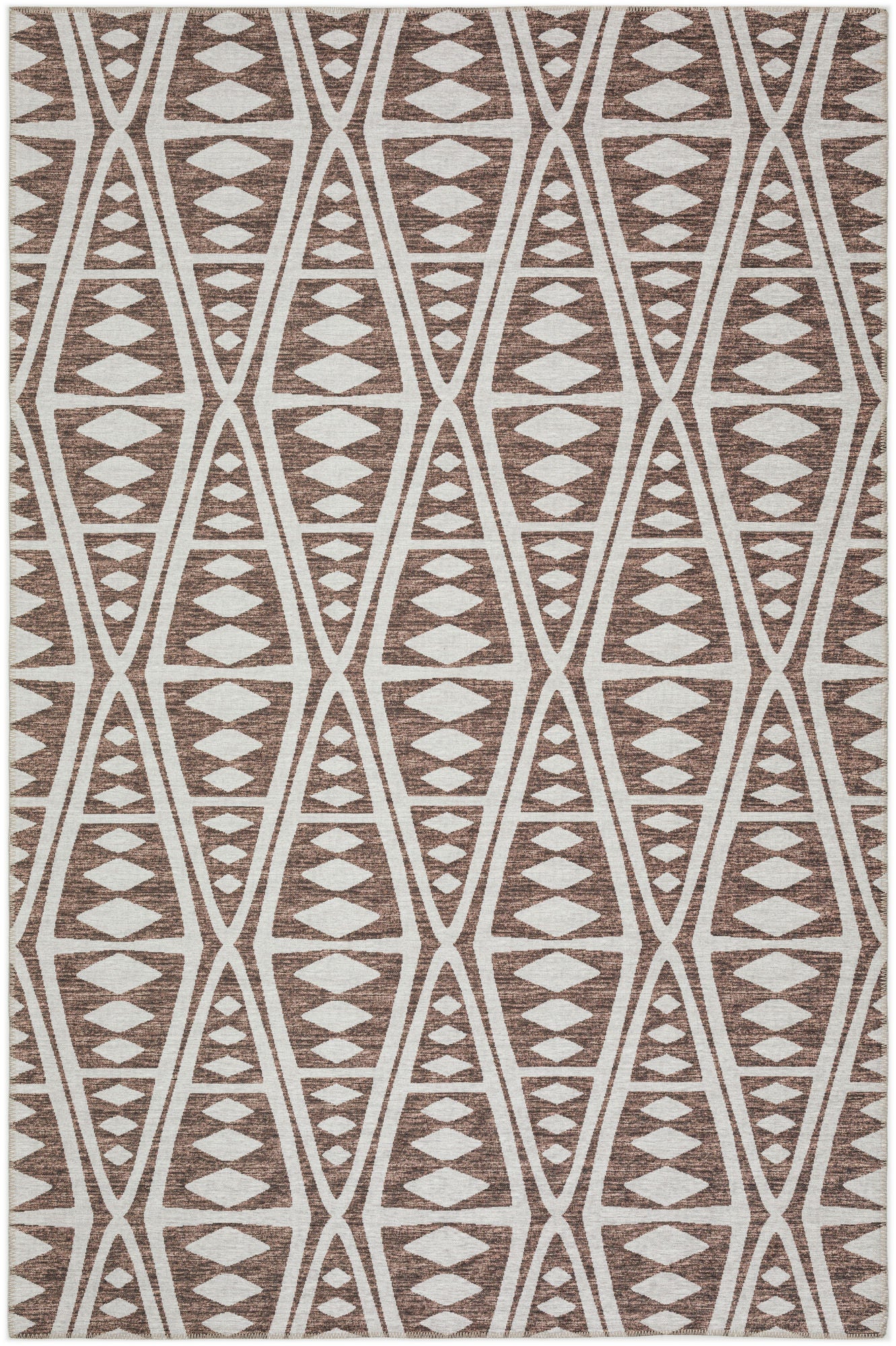 Indoor/Outdoor Sedona SN6 Coffee Washable 9' x 12' Rug